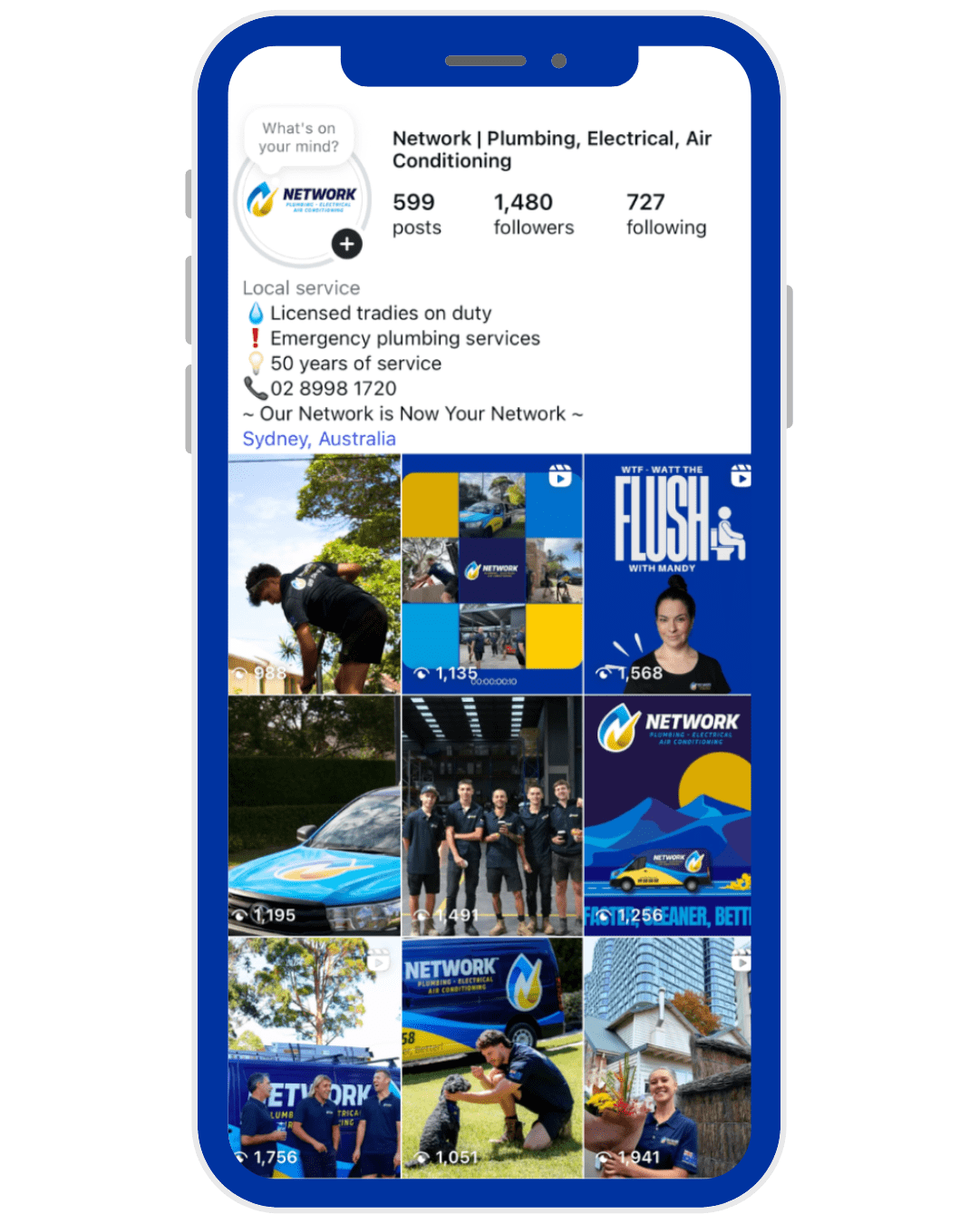 Network Tradies Instagram