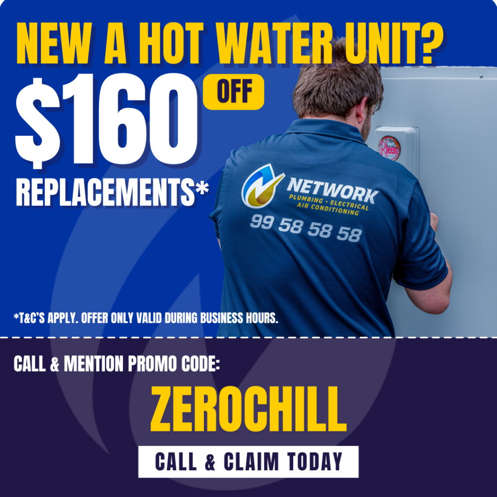 Network Plumbing $160 replacement offer